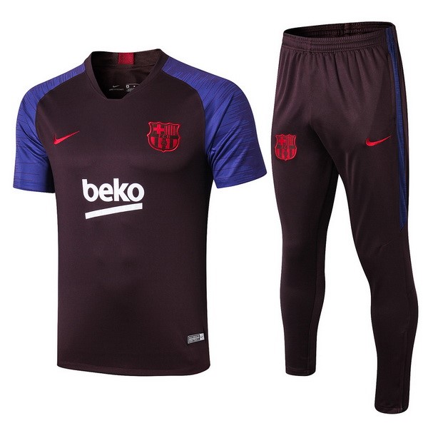 Entrenamiento Barcelona Conjunto Completo 2019-20 Purpura Marino